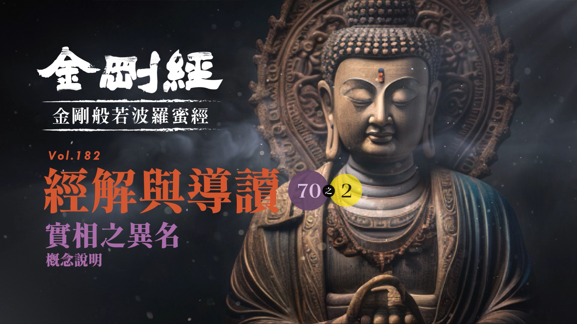 《金剛經》070-2_實相之異名_概念說明