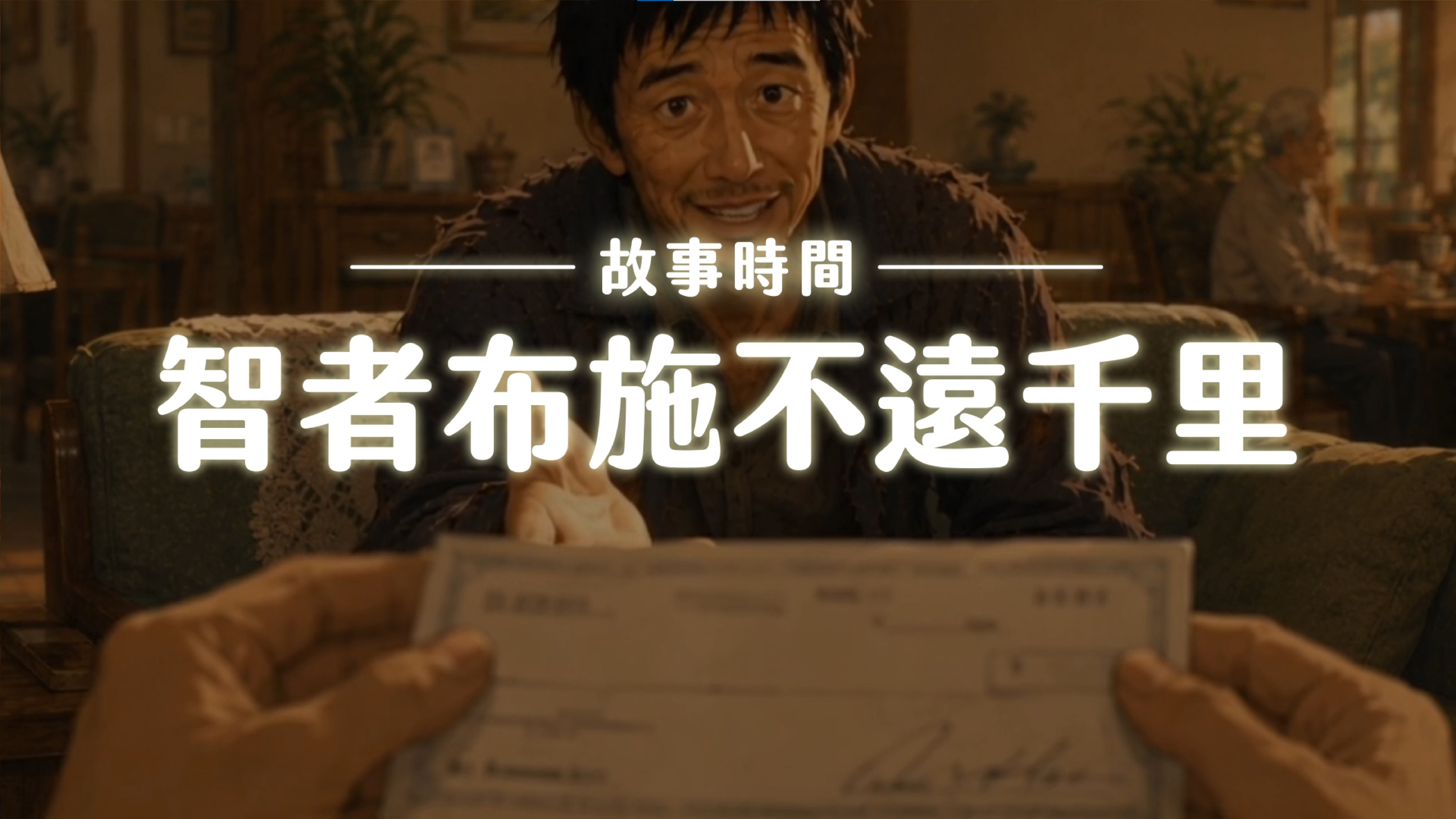 《故事》智者布施不遠千里