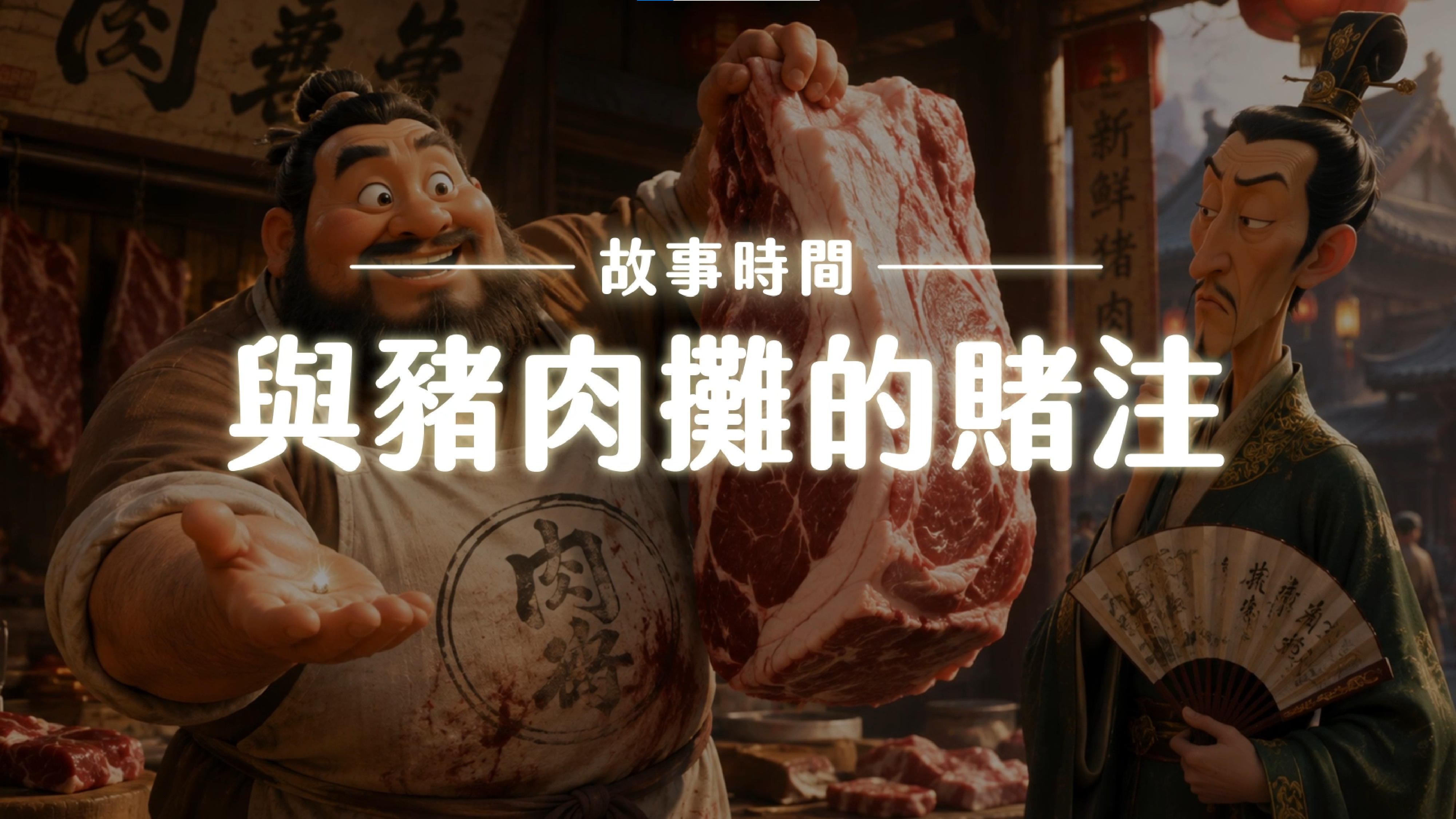 《故事》與豬肉攤的賭注